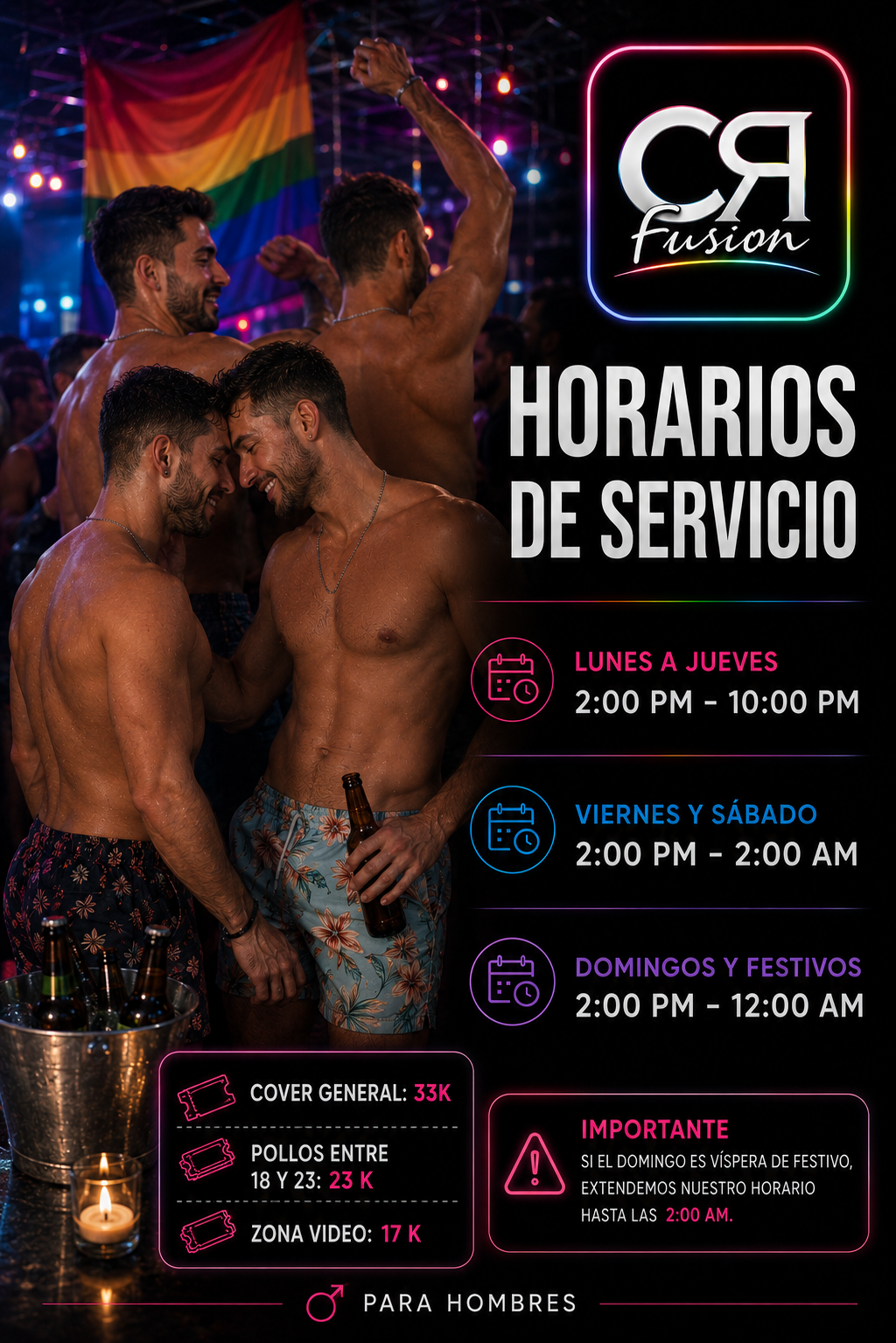 Precios y horarios